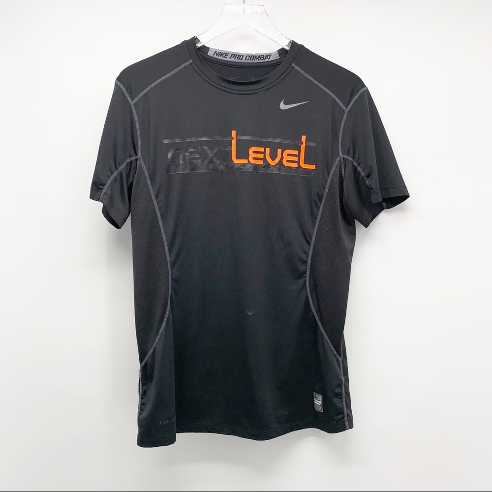 Nike Pro Combat Men's Dri- Fit Shirt Size M - Picture 2 of 8